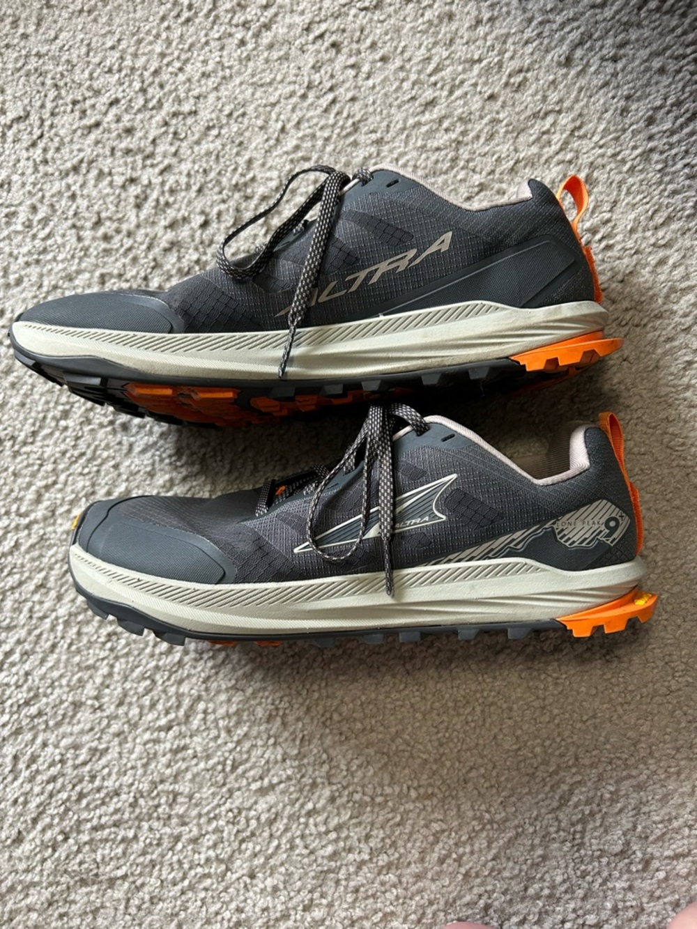 Altra Lone Peak 9+ Trail Running Shoe - Men’s 10.5 - Picture 3 of 6